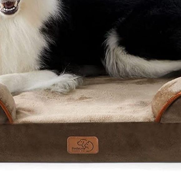 Bedsure Orthopedic Dog Bed for Extra Large Dogs - XL Waterproof Dog Bed Medium - Picture 2 of 2